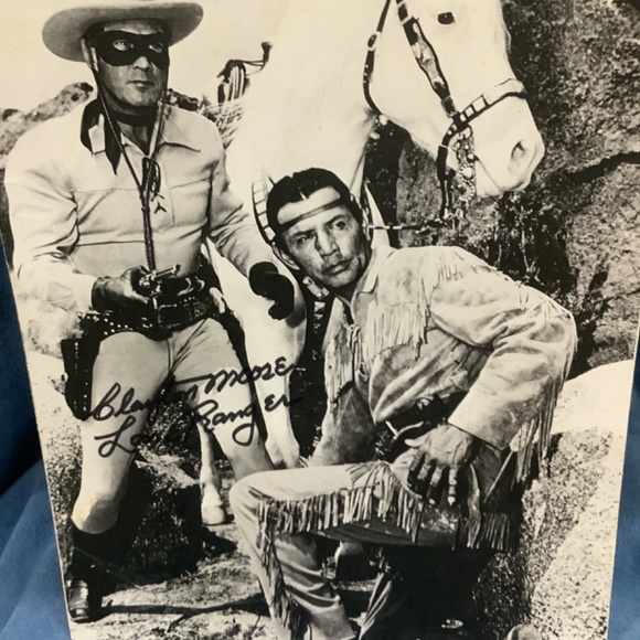 Signed Picture of Lone Ranger and Tonto - Picture 4 of 4